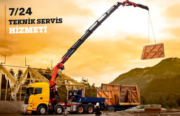 Hidrolik Mobil Vinçler, Sepetli Platformlar, Kayar Kasa ve Kaldır Götürler, Çöp Toplama Araçları, Basınçlı Su ile Kanal Açma Araçları, Kombine Kanal Açma Araçları, Su Tankerleri, Damper ve Dorseler, Beton Mikserleri, İtfaiye Araçları, Mobil Kazıyıcı ve Küreme Araçları, Vidanjör, Yol Temizleme Araçları,  